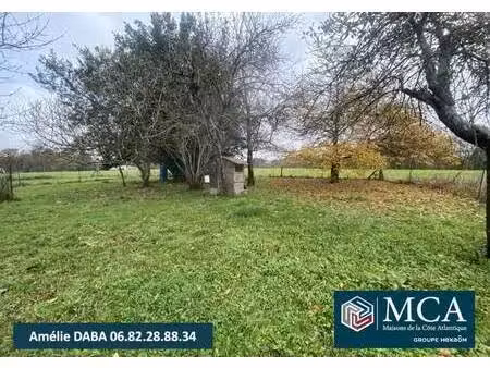 terrain constructible à vendre