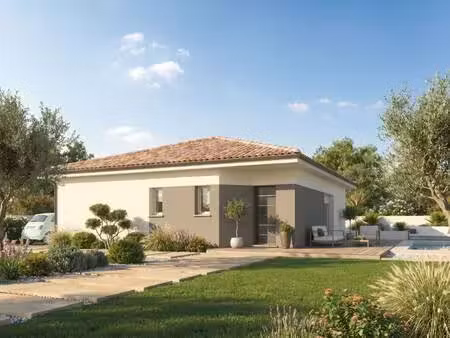 terrain avec maison neuve à vendre