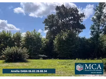 terrain constructible à vendre