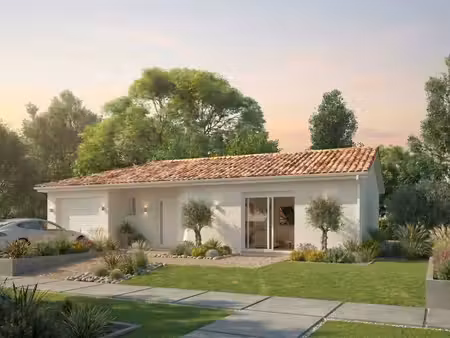 terrain avec maison neuve à vendre