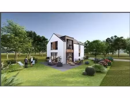 terrain avec maison neuve à vendre