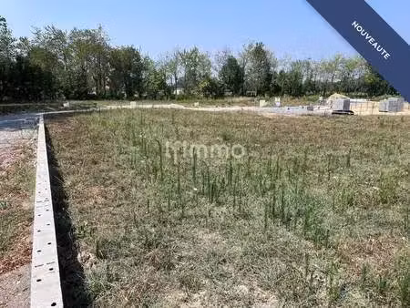 terrain constructible à vendre