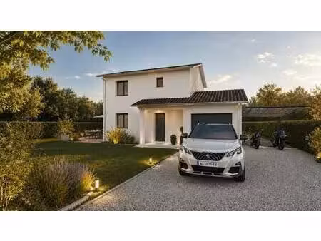 terrain avec maison neuve à vendre