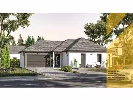 terrain avec maison neuve à vendre