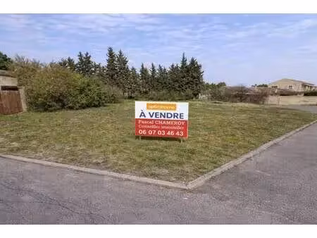 terrain constructible viabilisé à vendre