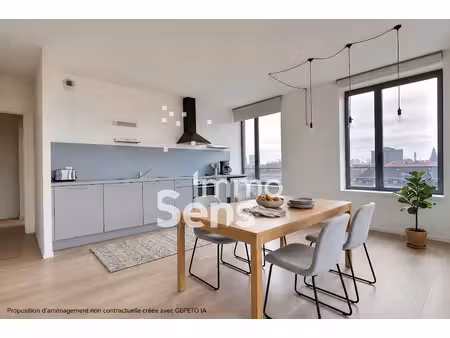 vente appartement 2 pièces 55 m² à lille (59000)  247 000 €