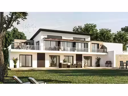 terrain avec maison neuve à vendre