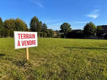 terrain constructible à vendre