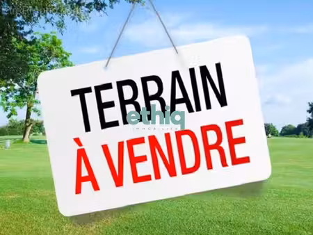 terrain constructible viabilisé à vendre