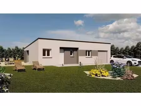 terrain avec maison neuve à vendre