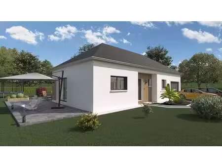 terrain avec maison neuve à vendre