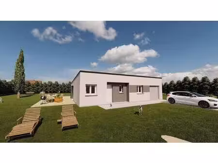 terrain avec maison neuve à vendre