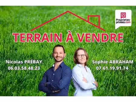 terrain à vendre