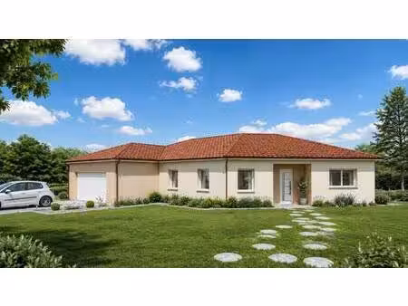 terrain avec maison neuve à vendre
