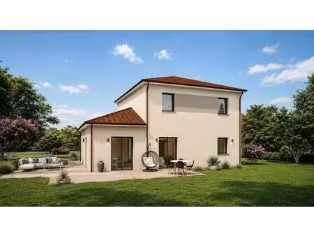 terrain avec maison neuve à vendre