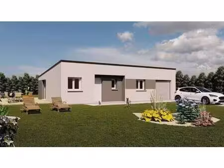 terrain avec maison neuve à vendre