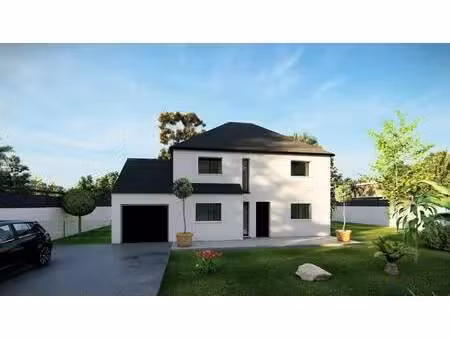 terrain avec maison neuve à vendre