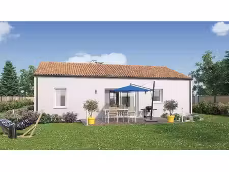 terrain avec maison neuve à vendre