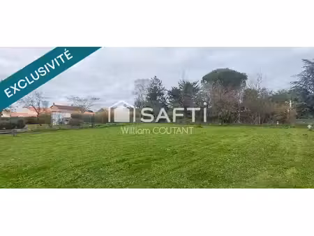terrain constructible à vendre
