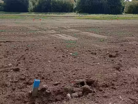 terrain constructible à vendre