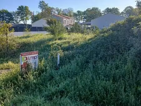terrain constructible à vendre