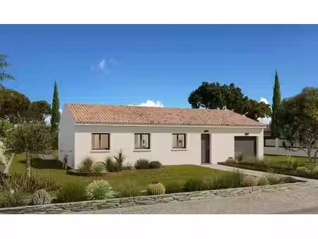 terrain avec maison neuve à vendre