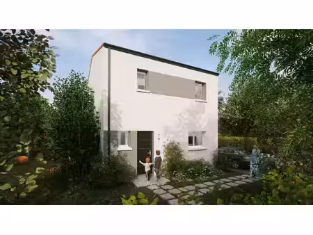 terrain avec maison neuve à vendre