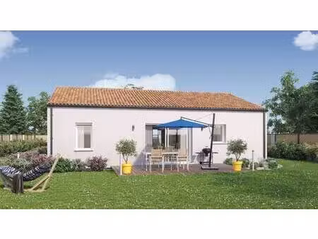 terrain avec maison neuve à vendre