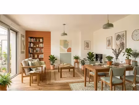 vente appartement 3 pièces 56 m² à clichy (92110)  453 500 €