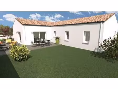 terrain avec maison neuve à vendre