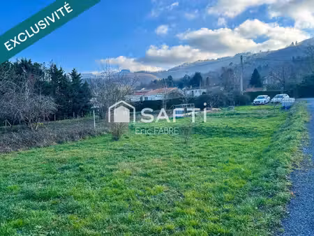 terrain constructible viabilisé à vendre