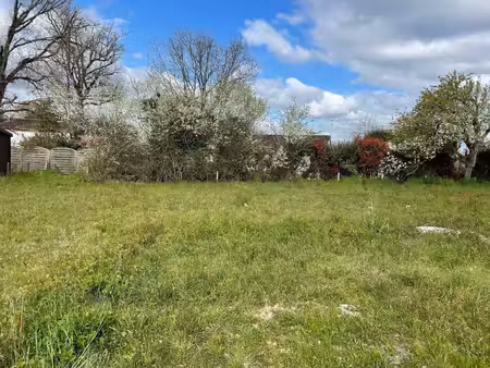 terrain constructible à vendre