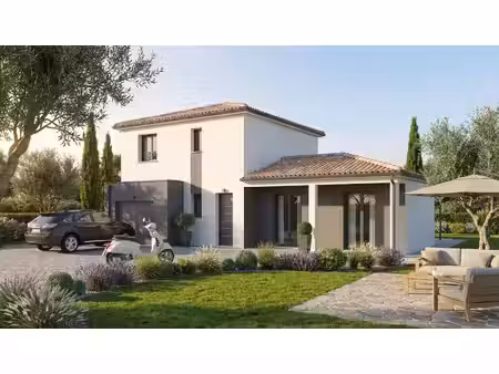 terrain avec maison neuve à vendre