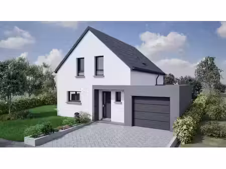 terrain avec maison neuve à vendre