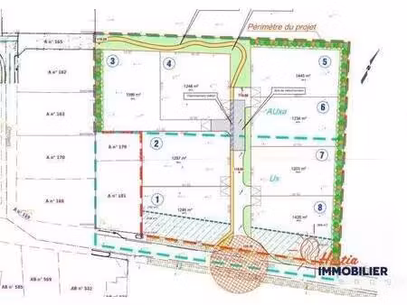 terrain constructible à vendre