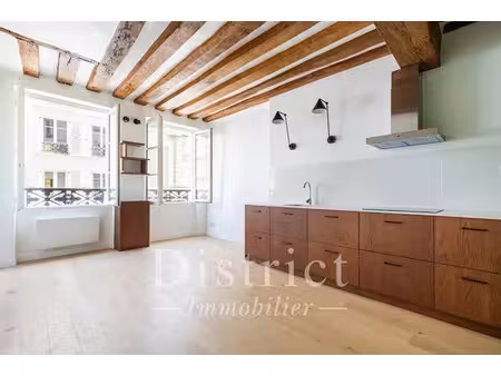 vente appartement 2 pièces 45.49 m² à paris 4ème (75004)  660 000 €