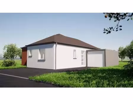 terrain avec maison neuve à vendre