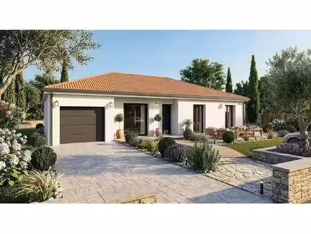terrain avec maison neuve à vendre