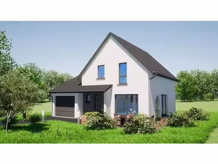 terrain avec maison neuve à vendre