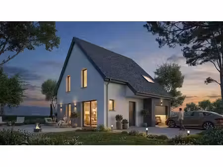 terrain avec maison neuve à vendre