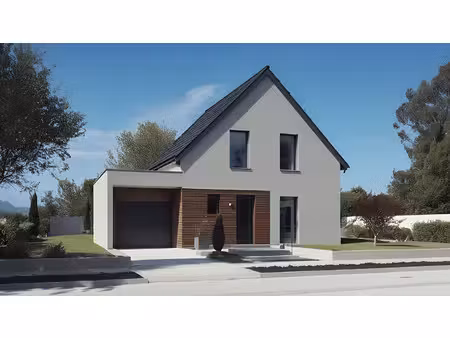 terrain avec maison neuve à vendre