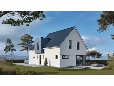 terrain avec maison neuve à vendre