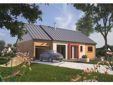 terrain avec maison neuve à vendre