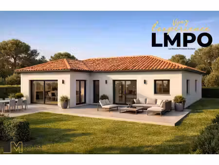 terrain avec maison neuve à vendre