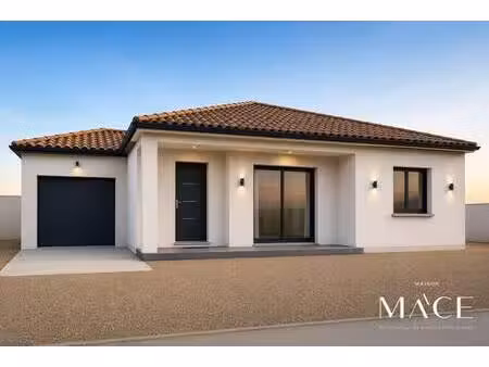 terrain avec maison neuve à vendre