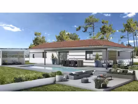 terrain avec maison neuf à vendre