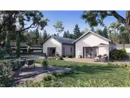 terrain avec maison neuve à vendre