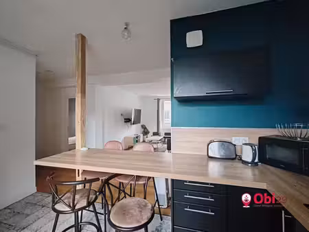 location appartement meublé – 1 chambre de 14 m² disponible – brest centre / rue jean jaur