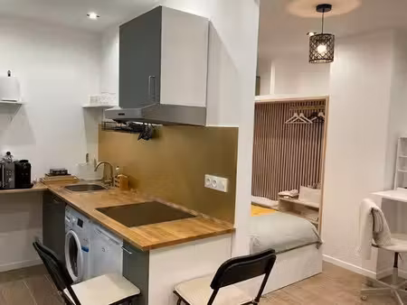 location meublée appartement 1 pièce 22 m² à paris 13ème (75013)  1 400 €