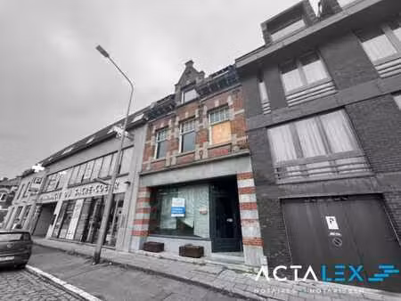 commerce avec habitation en plein centre ville de tournai